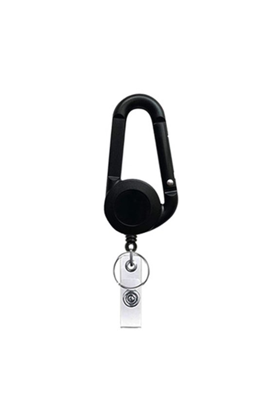 Multifunctional Retractable Keychain Charm Pendant with Secure Carabiner Fashion Accessory for Everyday Casual Use