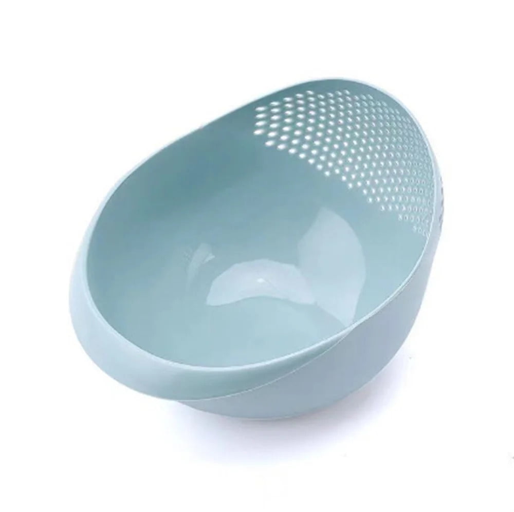 Multifunctional Rice Wash Basket Kitchen Plastic Rice Strainer Drainer ...