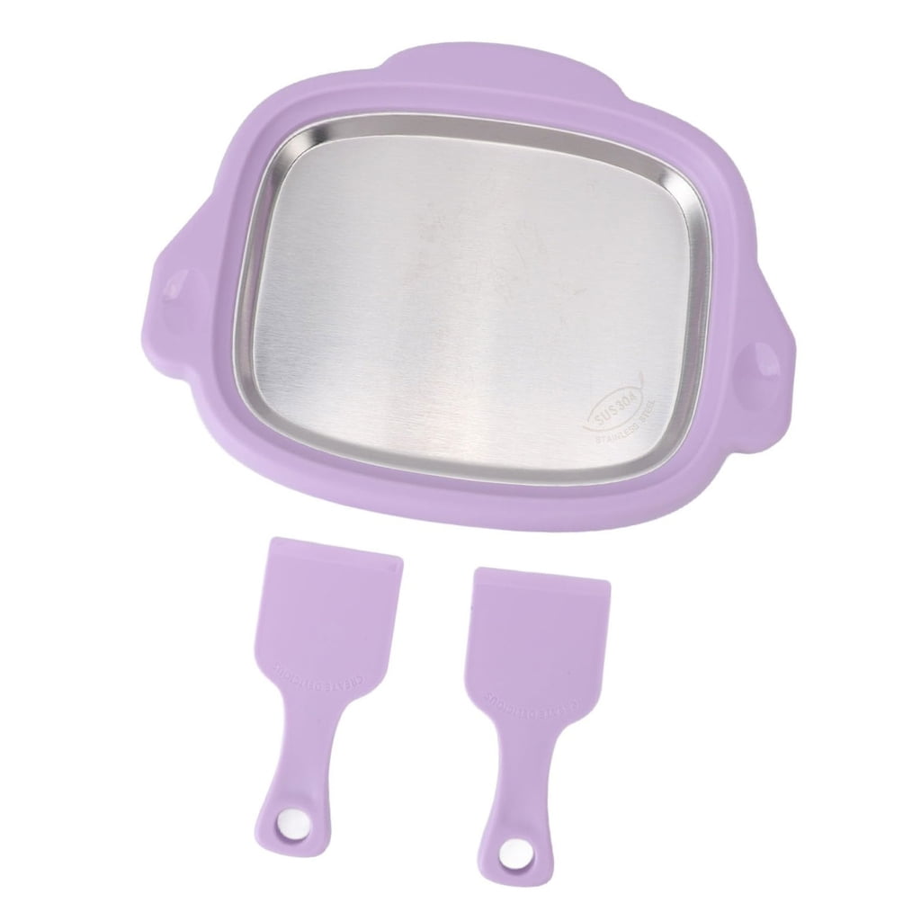 7829 Yogurt Machine Freezing Yogurt Maker Stainless Steel Ice Cream Roll Machine Rolled Ice Cream Maker Kit