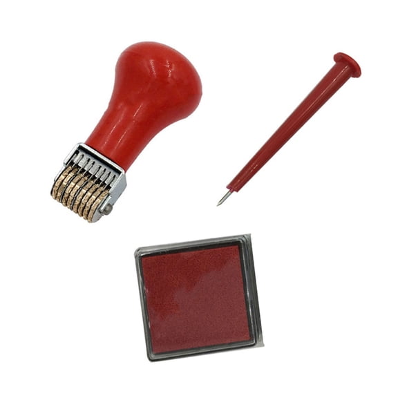 Multifunctional Roller Stamp Adjustable Rubber Stamp Line Dater Number Roller Stamp Office Stamp Scrapbooking Stamp