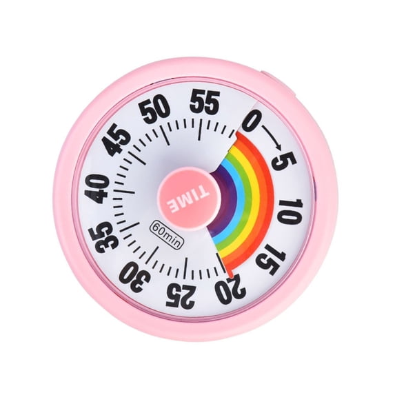 Multifunctional Rotary Visual Timer For Baking Workout and Studys Countdowns Alarm Clock Time Management Tool