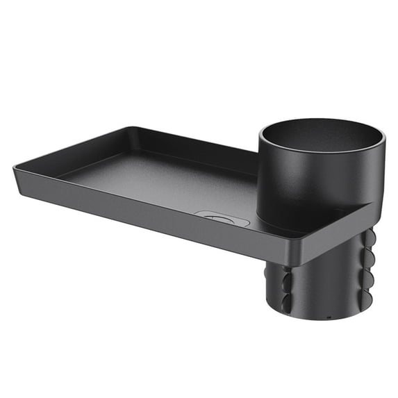 Multifunctional Rotating Car Seat Snack Tray with Cup Holder Portable Travel Organizer for Kids Toys and Accessories