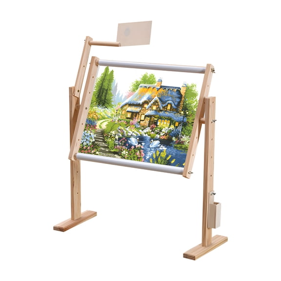Multifunctional Rotating Craft Stand Adjustable Embroidery Frame For Crosses Stitching And Beading