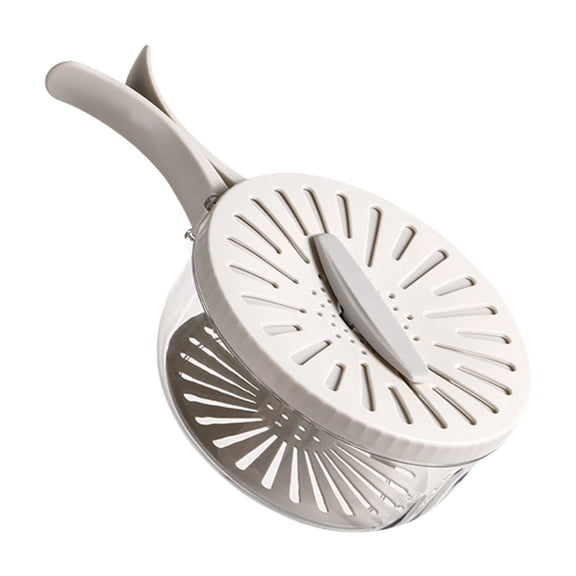 Multifunctional Rotating Lid Fruit Vegetable Washer Draining Basket Storage Container For Refrigerator Dishwasher Safe