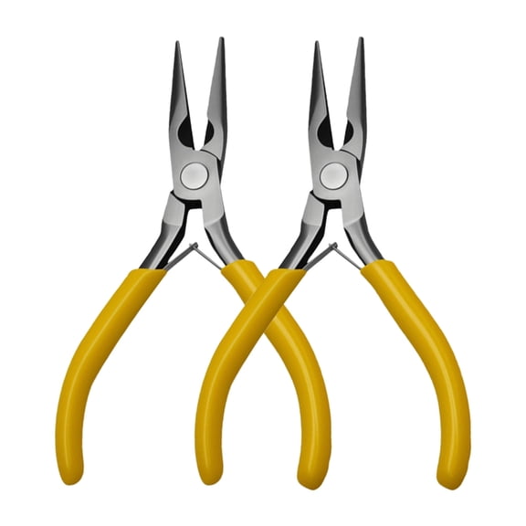 Multifunctional Round Jaw Pliers Jewelry Making Repair Tool for Delicate Metalworking and Hobbyist Applications