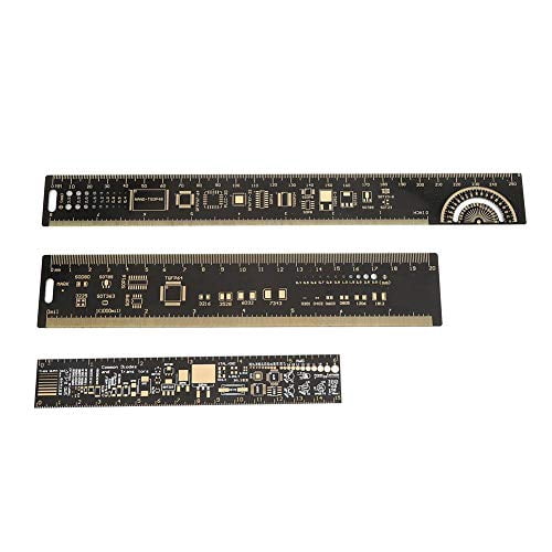 Multifunctional Ruler, 3Type of Set 15/20/25cm 6.3/7.87/10.23 inch PCB ...