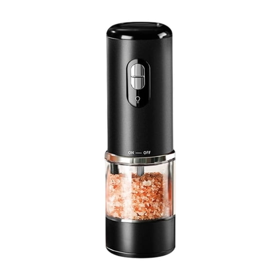 Multifunctional Salts and Pepper Mill Set USB Recharging Adjustable Grinding
