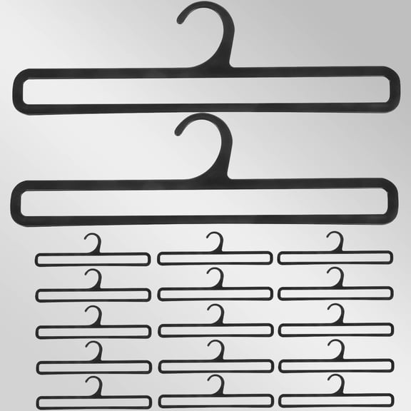 Multifunctional Scarf Hanger Belt Tie Holder Organizer for Closet Storage Lightweight Plastic Clothes Rack Compact Design for Home