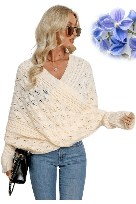 Multifunctional Scarf with Sleeves for Women,Winter Autumn Sweater Scarf Wrap with Sleeve