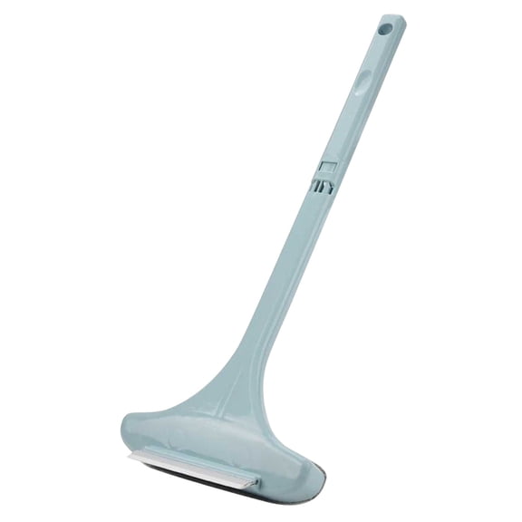 Multifunctional Screen Brush, 2 in 1 Window Cleaner Brush,Extendable Window Cleaning Tool With Long Handle And Wiper, Wet and Dry Glass Cleaning Brush