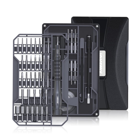 Multifunctional Screwdriver Repair Tool Set with S2 Magnetic Driver Bits for Home DIY Improvement