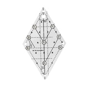 Multifunctional Sewing Ruler Fabric Cutting Ruler Acrylic Quilters Ruler 60 Degree Quilting Template Ruler