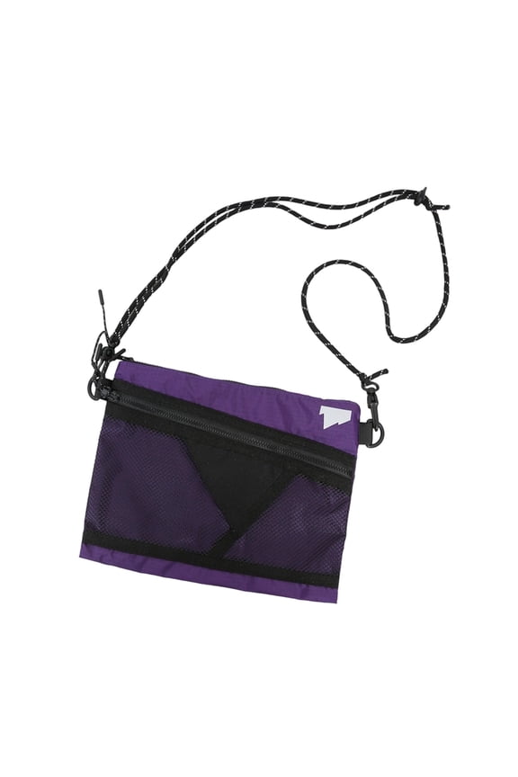 Multifunctional Shoulder Bags Waterproof Crossbody Bags with Mesh Pockets Nighttime Reflective Messengers Bag Travel Bag