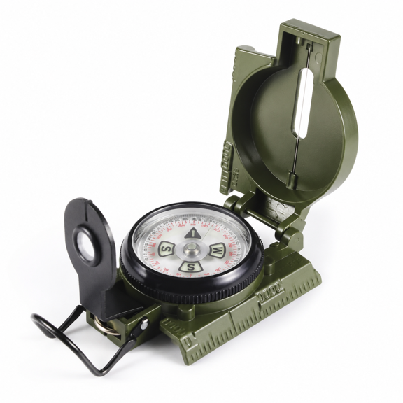 Multifunctional Sighting Navigationpwith Inclinometer | Impact Resistant & Waterproof For Hiking Camping