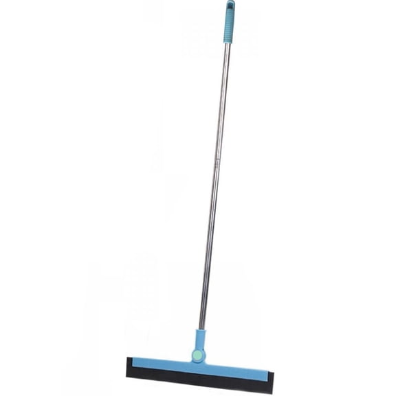 Multifunctional Silicone Broom Squeegee, Floor Sweeper for Hair Dust and Water, Window Cleaning Glass Scraper for Home Kitchen Bathroom, Leaves No Trace Single Blade Wiper