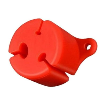 Multifunctional Silicone Fishing Rod Harness AntiCollision Elastics Rod,' E6P9