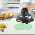 thumbnail image 1 of Multifunctional Silicone Mat, Air Fryer Accessory Hot Mat, Portable Glass Air Fryer Cooking System Holder, Heat-Resistant, Non-Slip Protects Tabletop Clean from Damage, Easy to Clean, 1 of 6