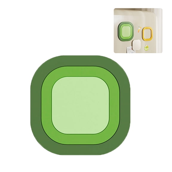 Multifunctional Silicone Table Mat for Home Use, Heat Insulation Non Place Mat with Spoon Holder and Decorative Plain Design for Dining Table