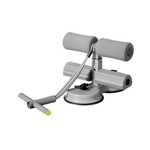 Multifunctional Sit-Up Assist Device - Abdominal Fitness & Yoga Roll-Up Tool, Home Gym Core Workout Equipment ( Gray )