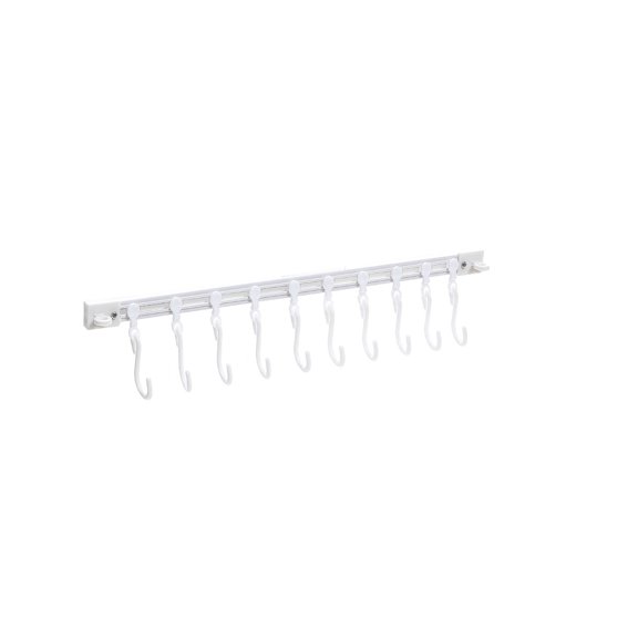 Multifunctional Slide Rail Hook Kitchen Storage Sliding Track Hook