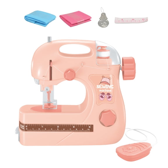 Multifunctional Small Electric Sewing Machine For Kids Easy Learning Portable Operations