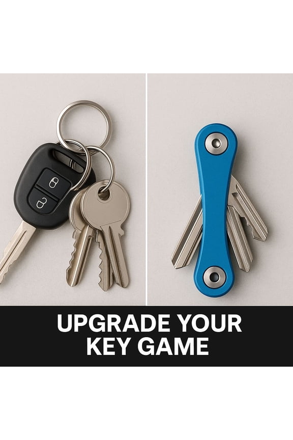 Multifunctional Smart Compact Key Organizer Bottle Opener Keychain Clip