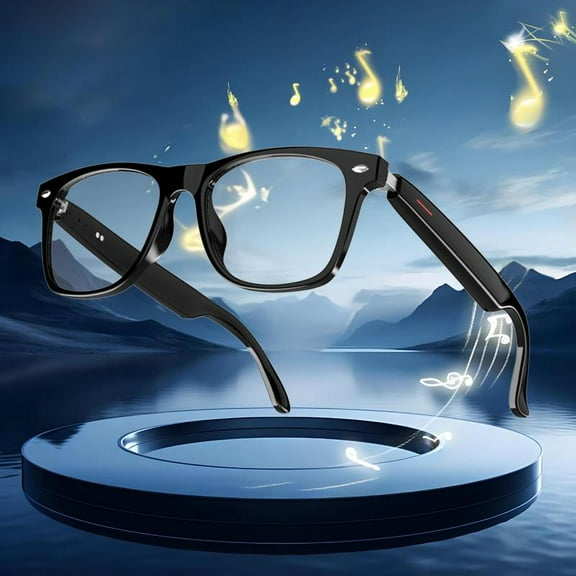 Multifunctional Smart Glasses, Wireless Earphone Anti-blue Light Smart Glasses, Creative Smart Sports Glasses with Mic for Home & Daily Use, Electronic Gadgets, Portable, Cyber