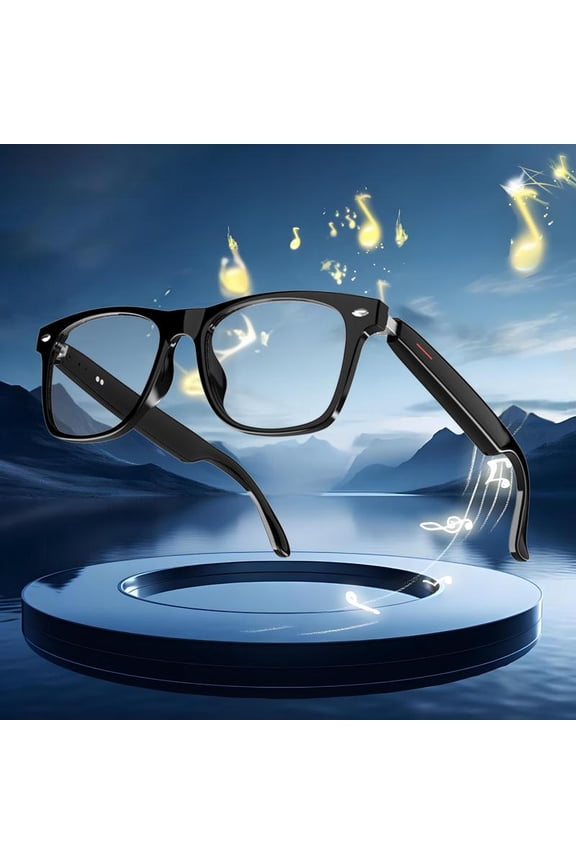 Multifunctional Smart Glasses, Wireless Earphone Anti-blue Light Smart Glasses, Creative Smart Sports Glasses with Mic for Home & Daily Use, Electronic Gadgets, Portable, Cyber