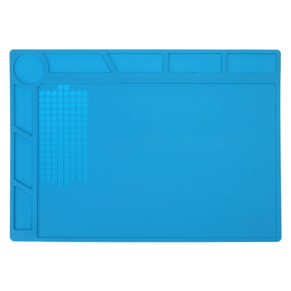 Multifunctional Soldering Mat Silicone Heat Resistant Pad for Solder Station Workbench Resists Heat Insulation