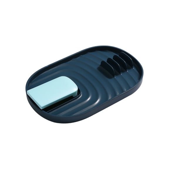 Multifunctional Spoon Rest, Ngxiha Foldable Pot Lid Holder Spoon Rest Pan Pot Cover Lid Rack Shelf Standfor Stove Top Kitchen Gadgets Utensil Holder for Home Use Stove