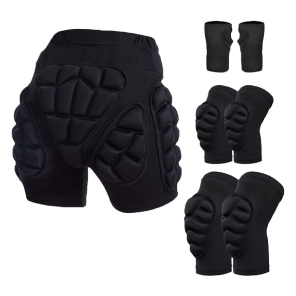 Multifunctional Sports Pad for Hip and Knee Safety in Skiing Snowboarding Cycling With Quick Releasing Mechanism