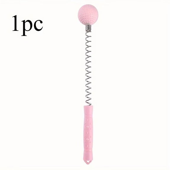Multifunctional Spring Massage Hammer - Portable Back and Neck Muscle Relief Tool