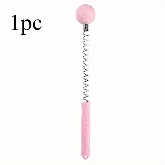 Multifunctional Spring Massage Hammer - Portable Tool for Back and Neck Muscle Relief