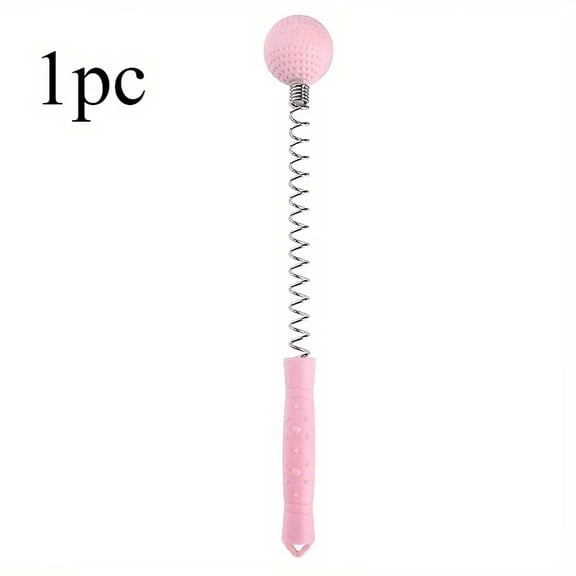 Multifunctional Spring Massage Hammer - Portable Tool for Back and Neck Muscle Relief