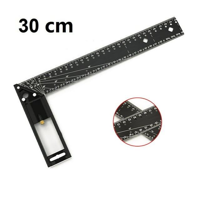 Multifunctional Square Ruler 90-degree Carpentry Positioning Marking ...