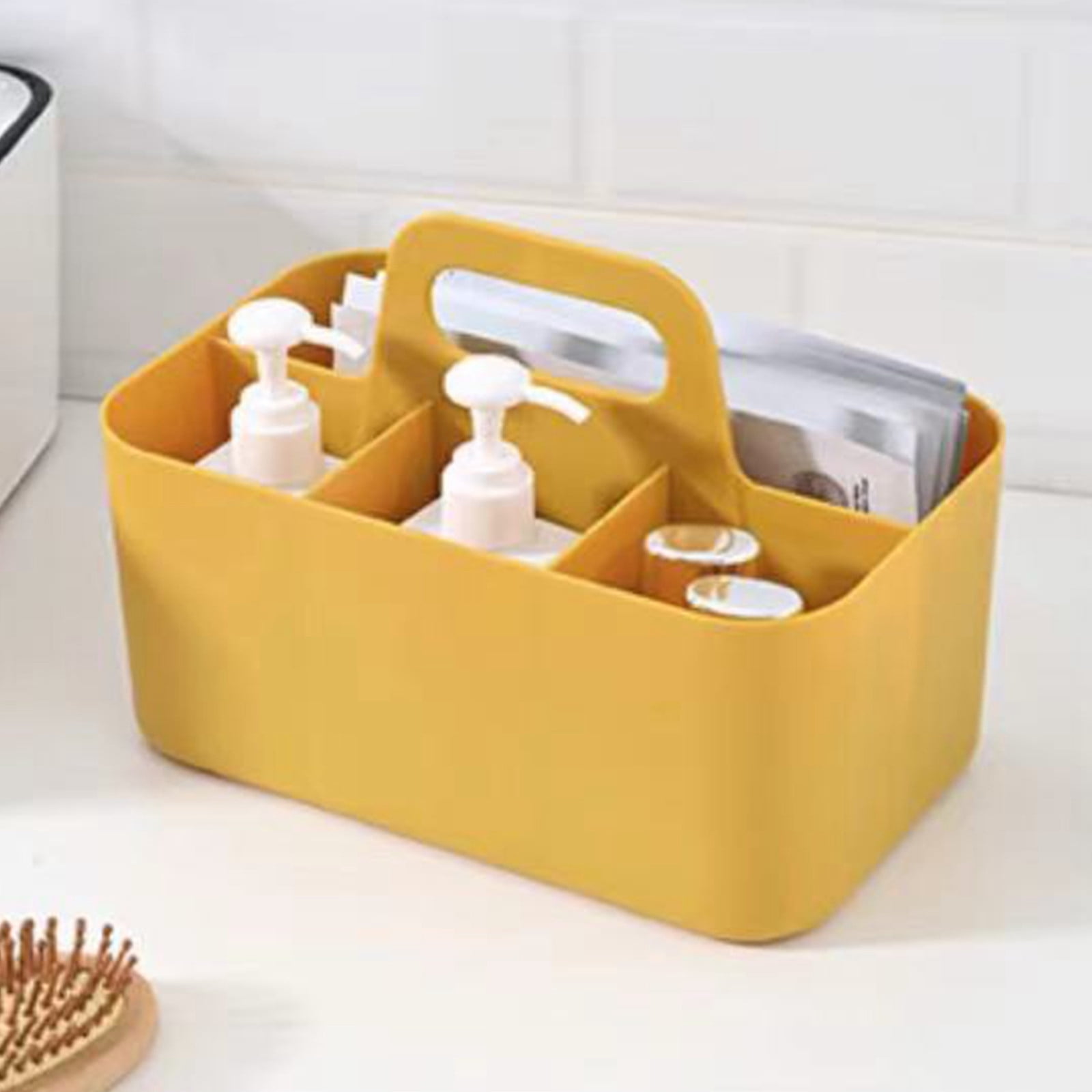 Home Textile Storage Multifunctional Stackable Organizer with Handles for Cleaning Craft Handbag Table Art and Storage Room Makeup Rectangular