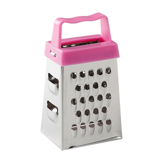 Multifunctional Stainless Steel Four-Sided Kitchen Grater for Efficient Vegetable Slicing and Shredding