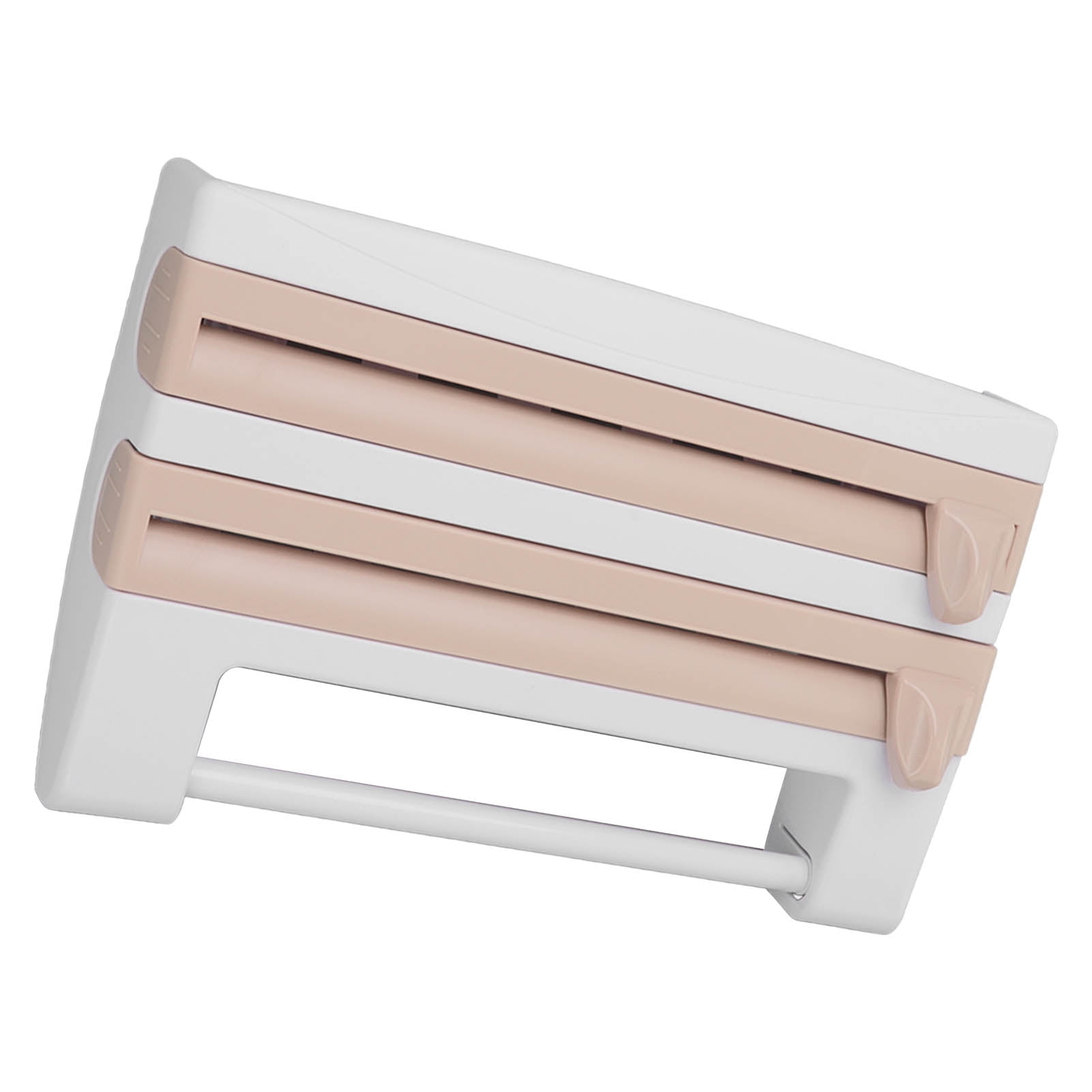 Multifunctional Storage Cutting Rack, Wall Mounted Cling Film Cutting