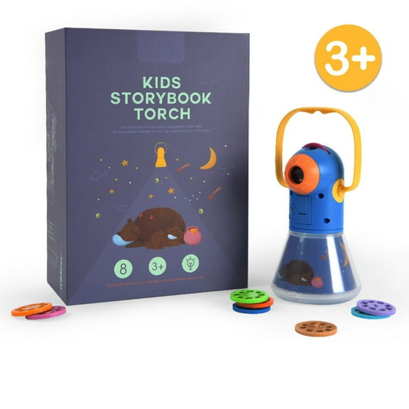 Multifunctional Story Projector Night Light For Kids With Educational Storybook Projection Bedtime Soothing Light With Remote Control Included For Childrens Room Decor