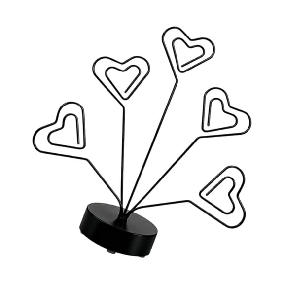 Multifunctional Tabletop Card Holder With Round Base Perfect For Christmas Home Office Decoration