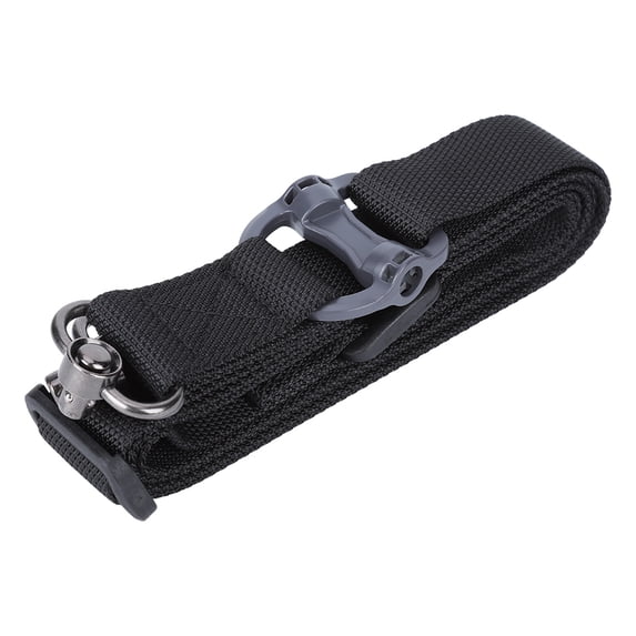 Multifunctional Tactics Spear Sling - Single & Dual Point Safety Hanging Belt, Shoulder Bag Strap (Black)