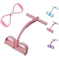 thumbnail image 1 of Multifunctional Tension Cor, Stirrup Puller for Exercise for Women, 4 Tube Pedal Resistance Bands, Home 6-Tube Elastic Yoga Pedal Puller for Stretching Training, 1 of 8