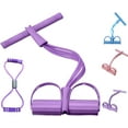 thumbnail image 1 of Multifunctional Tension Cor, Stirrup Puller for Exercise for Women, 4 Tube Pedal Resistance Bands, Home 6-Tube Elastic Yoga Pedal Puller for Stretching Training, 1 of 7
