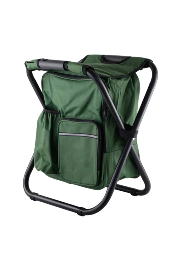 Multifunctional Three-in-One Folding Refrigerator Backpack for Outdoor Hiking and Camping Lightweight Portable Seat Versatile Utility Pack for Outdoor and Indoor Use