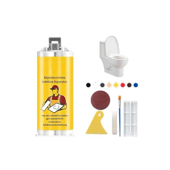 Multifunctional Tile Stone Crack Repair Kit,2026 New Quick-Drying TileRepair Glue,Porcelain TileRepair Kit,Professional Grout Repair for Homeowners,for Marble Granite Crack Chip Hole Tile Glaze Repai