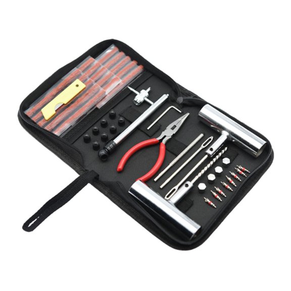 Multifunctional Tire Maintenance Tool Set Comprehensive Repair set Essential Tire Fixing Set Tyre Puncture Repair set