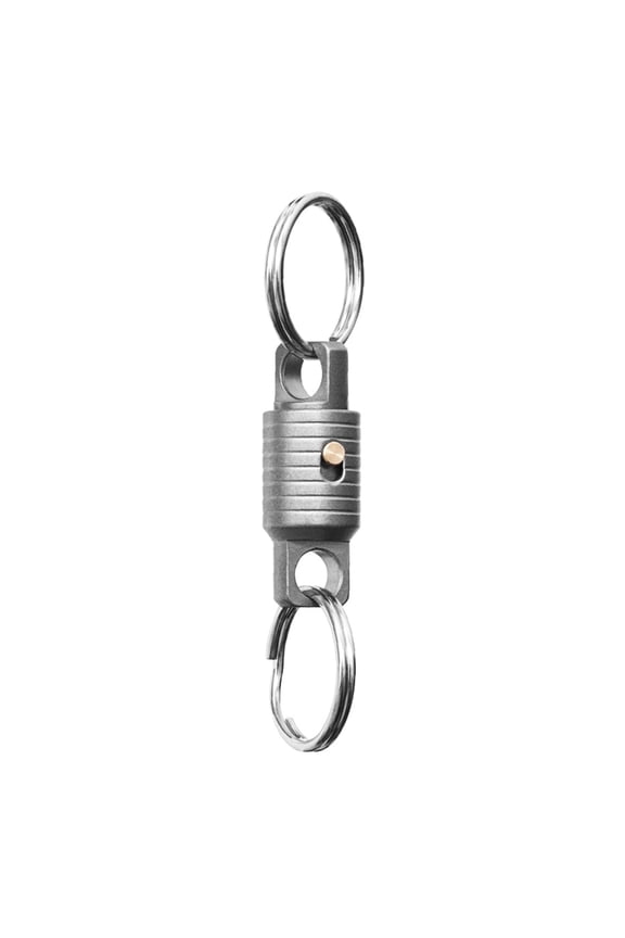 Multifunctional Titaniums Alloy Keyrings Charm Quick Release Miniature Key Chain