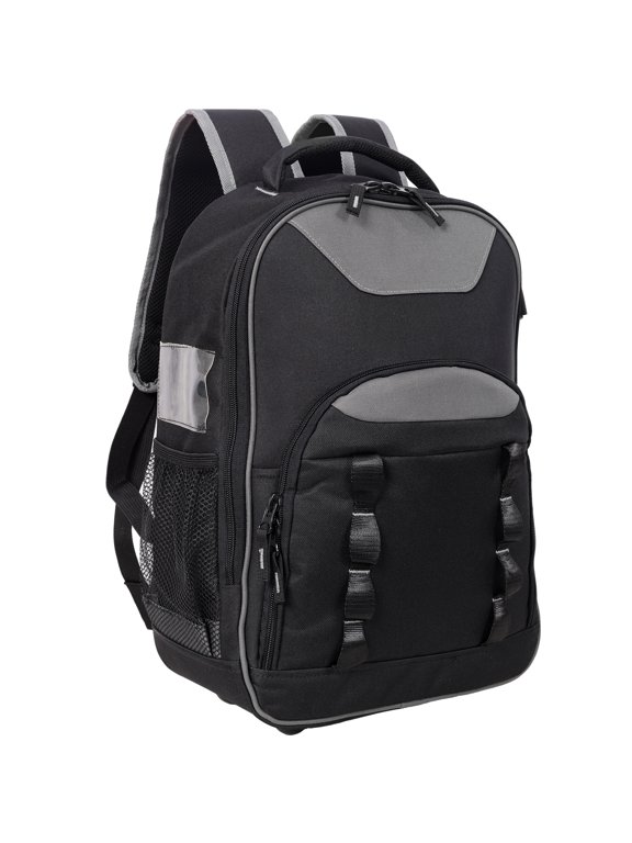 Multifunctional Tool Backpack with Multiple Pockets for Electricians and Technicians