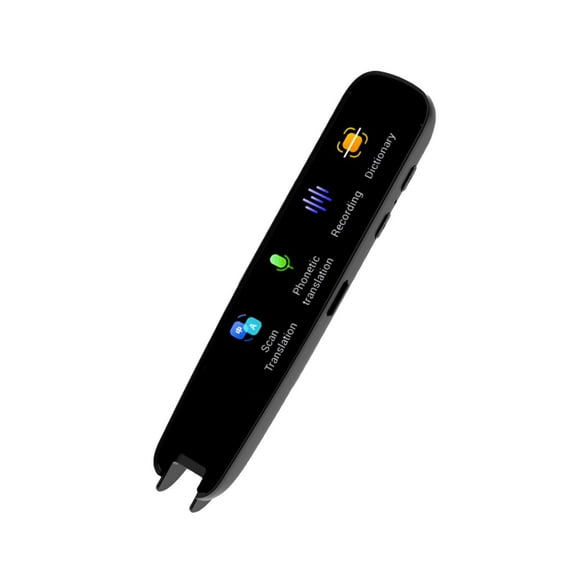 Multifunctional Translation Pen A3 International Edition 2.23-Inch Black - Bluetooth Supported, Built in Recording 112 Languages Supported Abs Material Reading Pen with Wifi Translation Pen