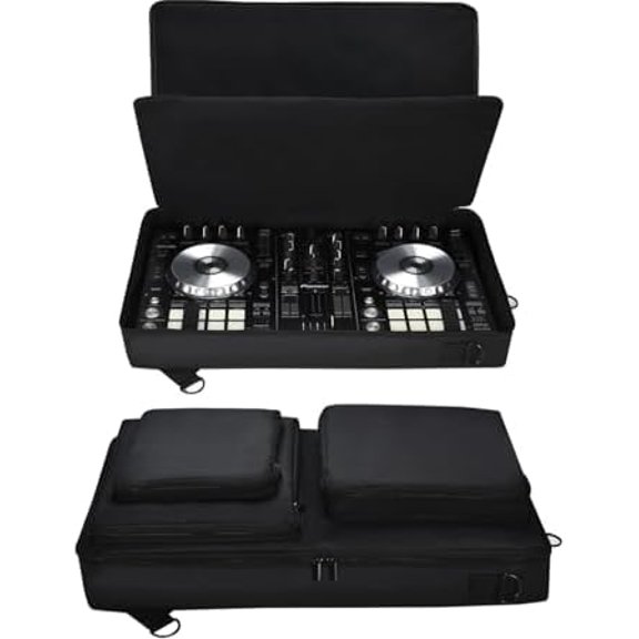 Multifunctional Travel Case fits Pioneer DDJ SR/ SR2, for Hercules Inpulse 500, for Native Instruments Traktor Kontrol S4 Mk3 DJ Controller Bag Protector Storage Case$$Music